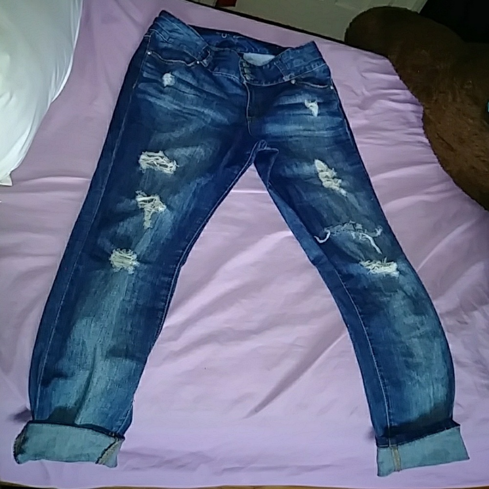 Ripped jeans